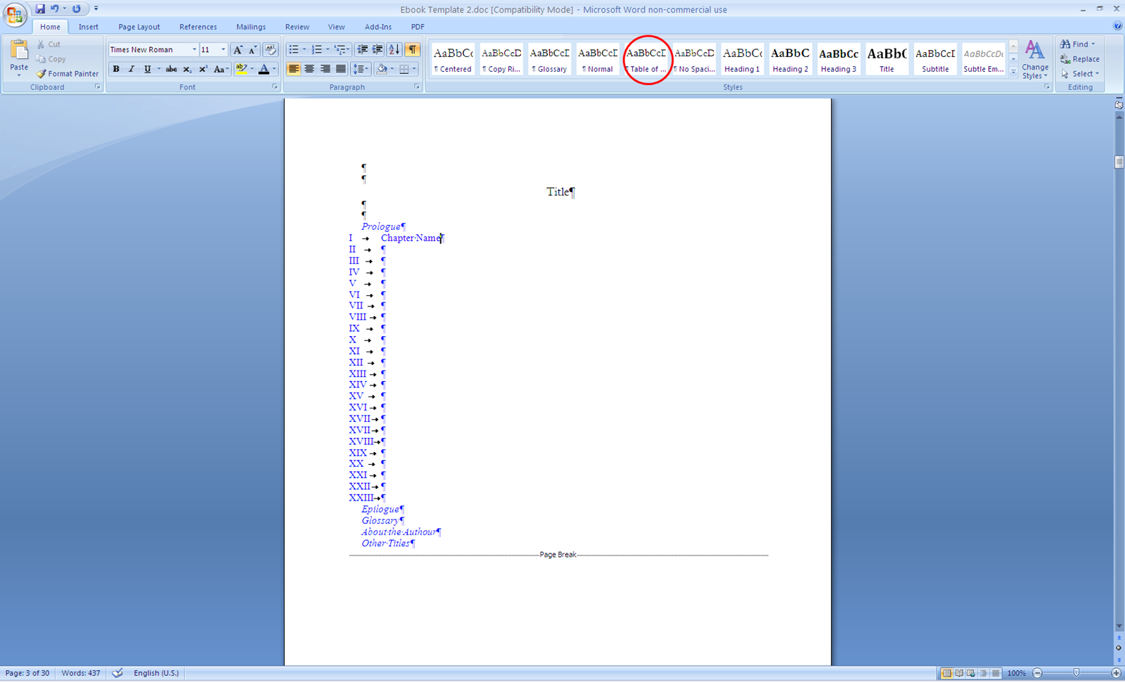 How to create an eBook using Microsoft Word S. E. Fearon