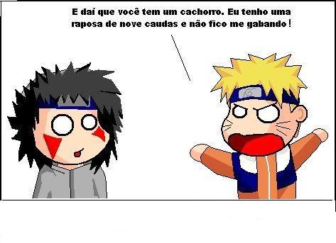 Tirinha Naruto Shippuden: Jiraiya e Hiruzen Sasurobi - Terceiro Hokage