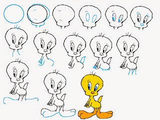 how to draw sweety bird