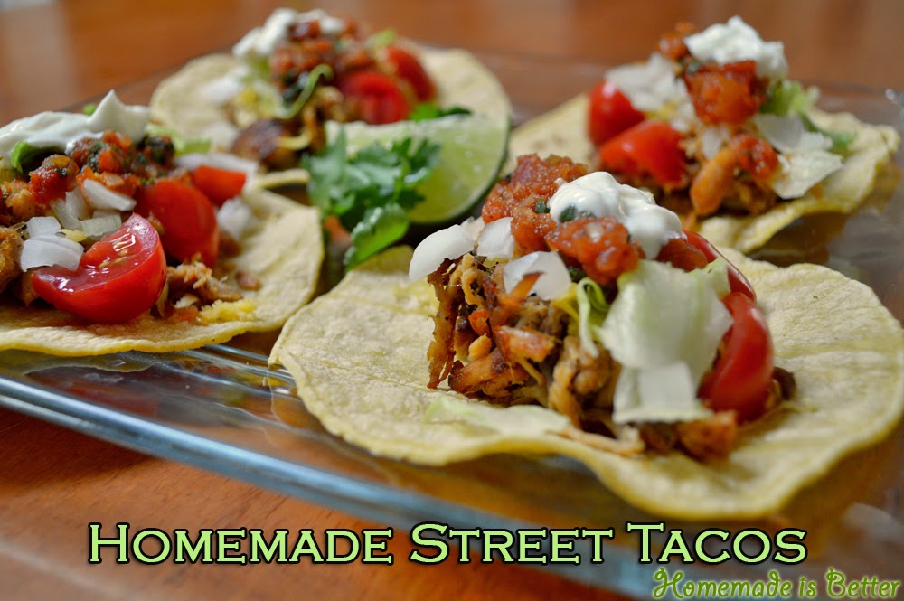 Homemade is Better: Homemade Street Tacos