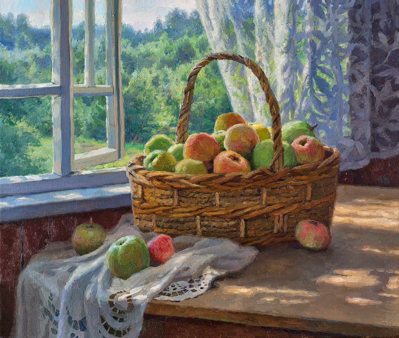 Stanislav Brusilov, 1976 Landscape painter Tutt'Art Pittura