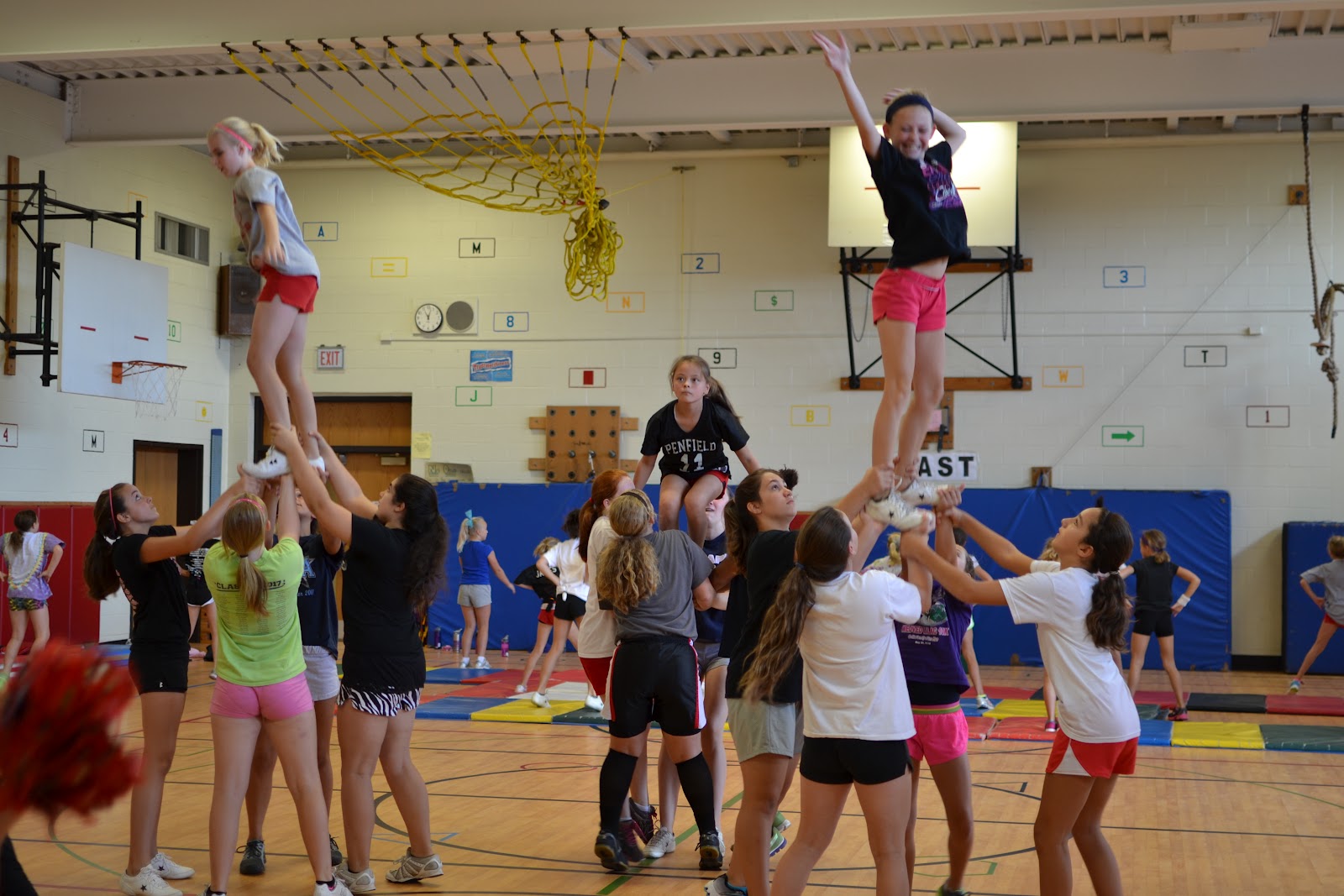 Penfield Youth Football & Cheer 2012 Super Saturday PYFC Cheer Practice