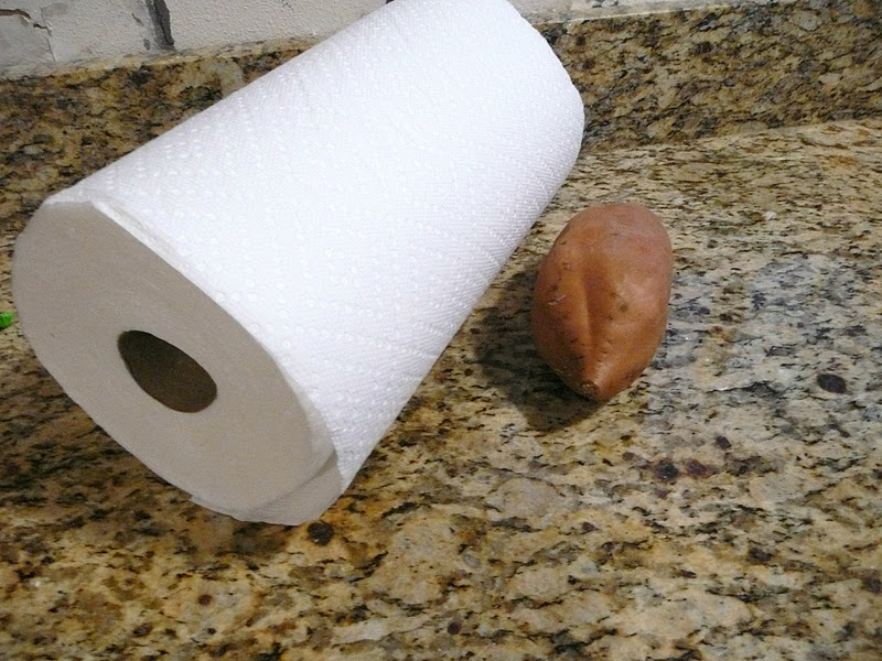 The Grubery Microwave Sweet Potato Recipe