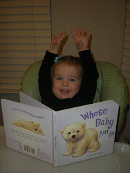 Yeah! Carson loves to read as much as mommy!