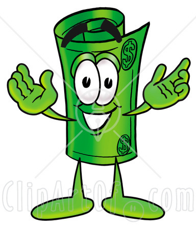 money clipart pictures. Clip art of a roll of