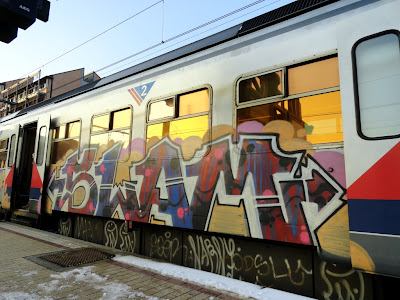 train graffiti