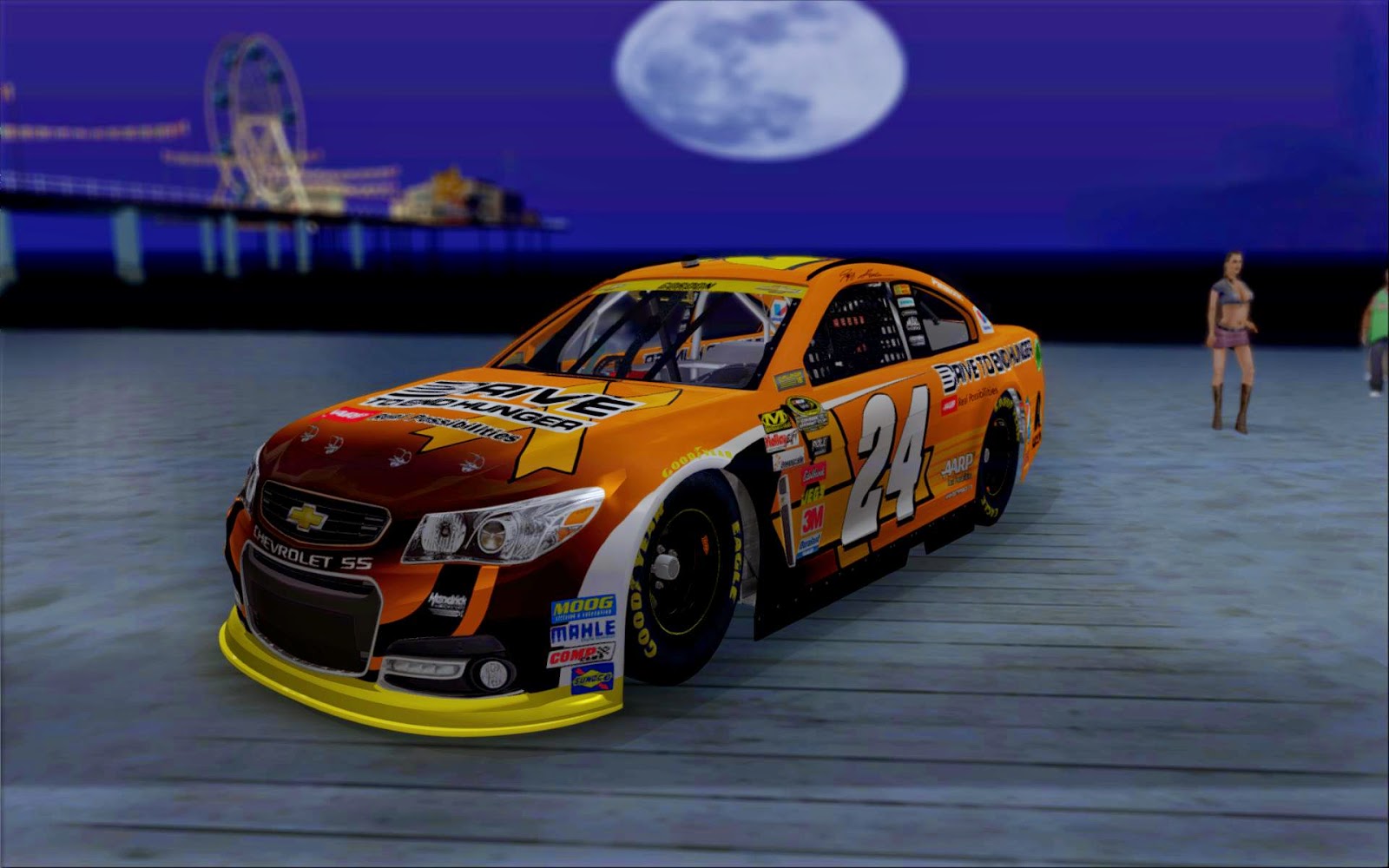 Grand Theft Auto San Andreas NASCAR NASCAR Chevrolet Chase Paint