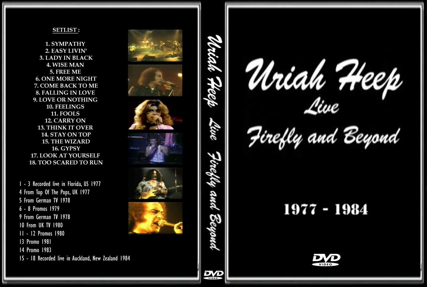 Youdiscoll Uriah Heep Live Firefly And Beyond 1977 1984
