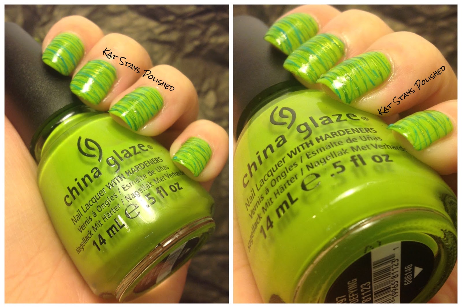 St. Patrick's Day Inspired Green Nail Design - wide 5