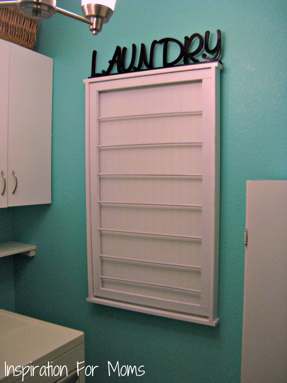 I Finished It Friday Ballard Designs Inspired Beadboard Drying Rack