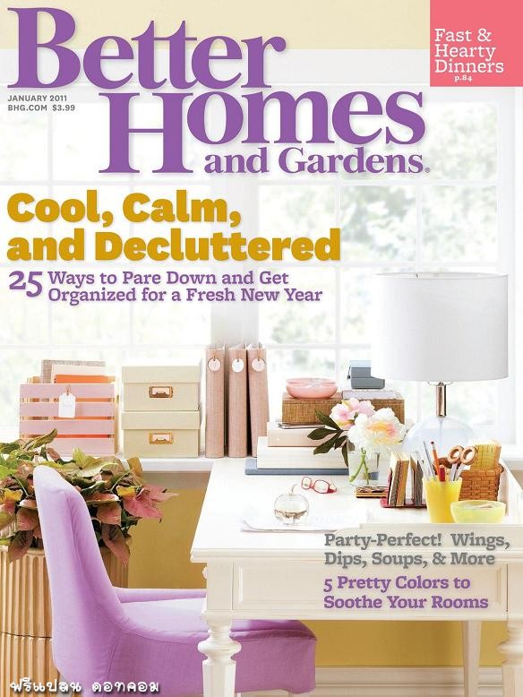 Better Homes and Gardens January 2011