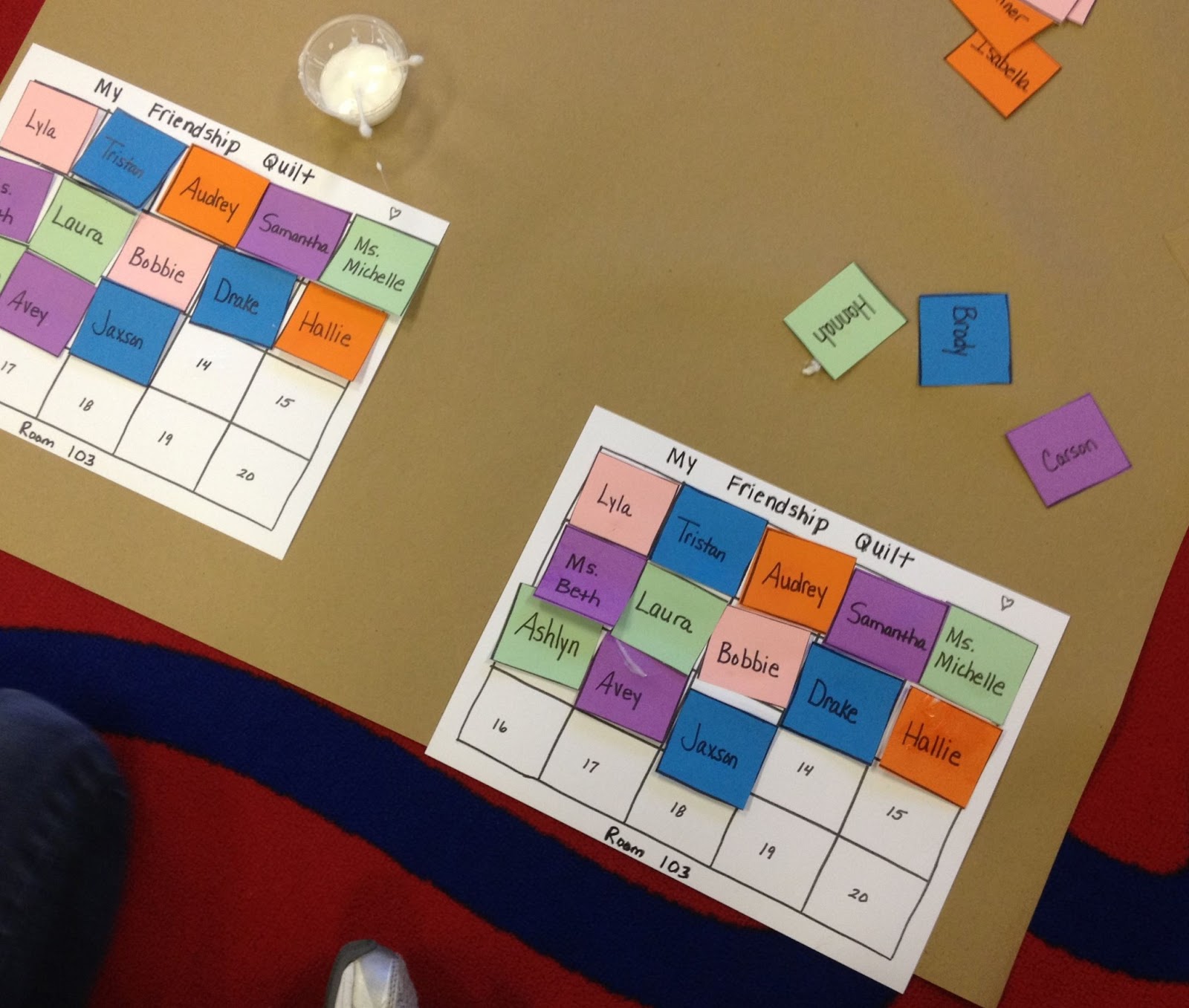 From The Hive: preschool quilt day