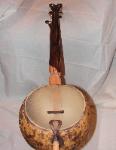 5 string fretless gourd banjo SOLD