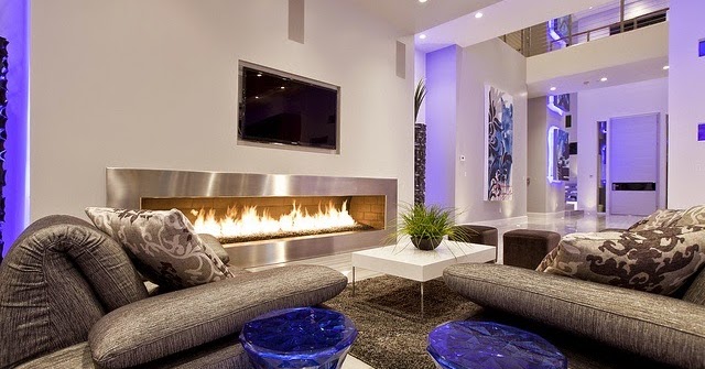 Diseño y Decoración de la Casa: Hermosos modelos de chimeneas para la sala