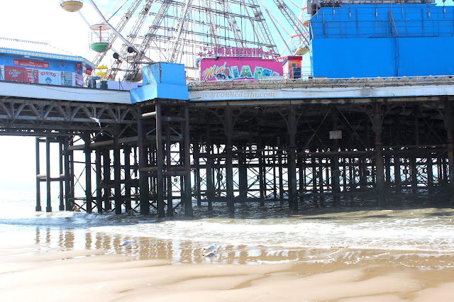 The Blackpool Central Pier Structure