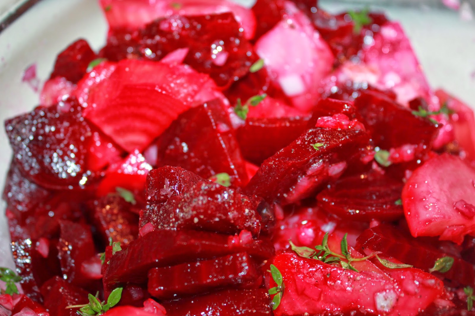 Sisters Luv 2 Cook Marinated Roasted Beets