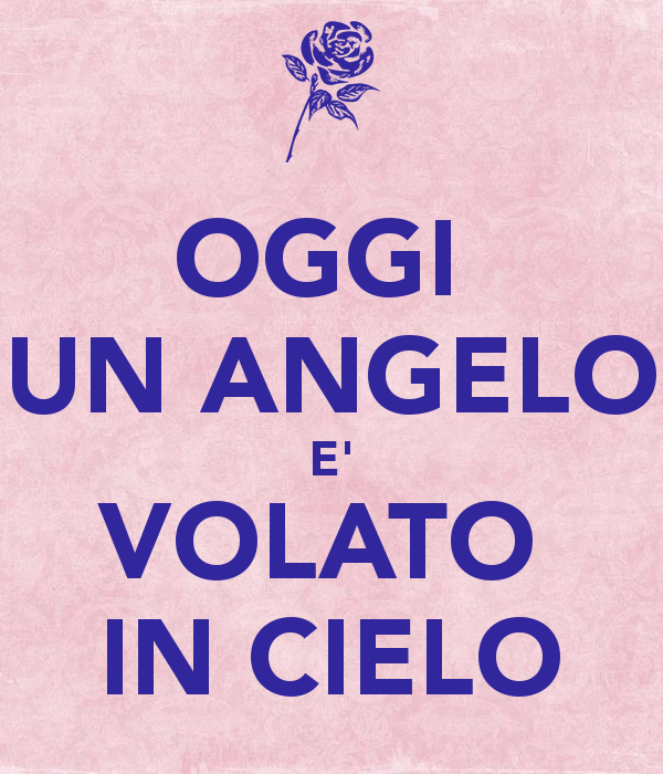 Oggi un angelo è volato in cielo... Scie Chimiche Informazione Corretta