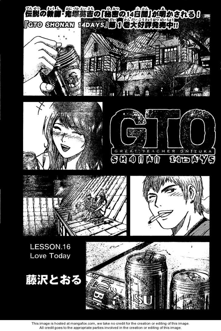 Gto Shonan 14 Days Vol 2 Chapter 16 Love Today Mangahasu