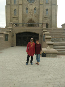 At "Sacred Heart of Jesus Church" in Tashkent.