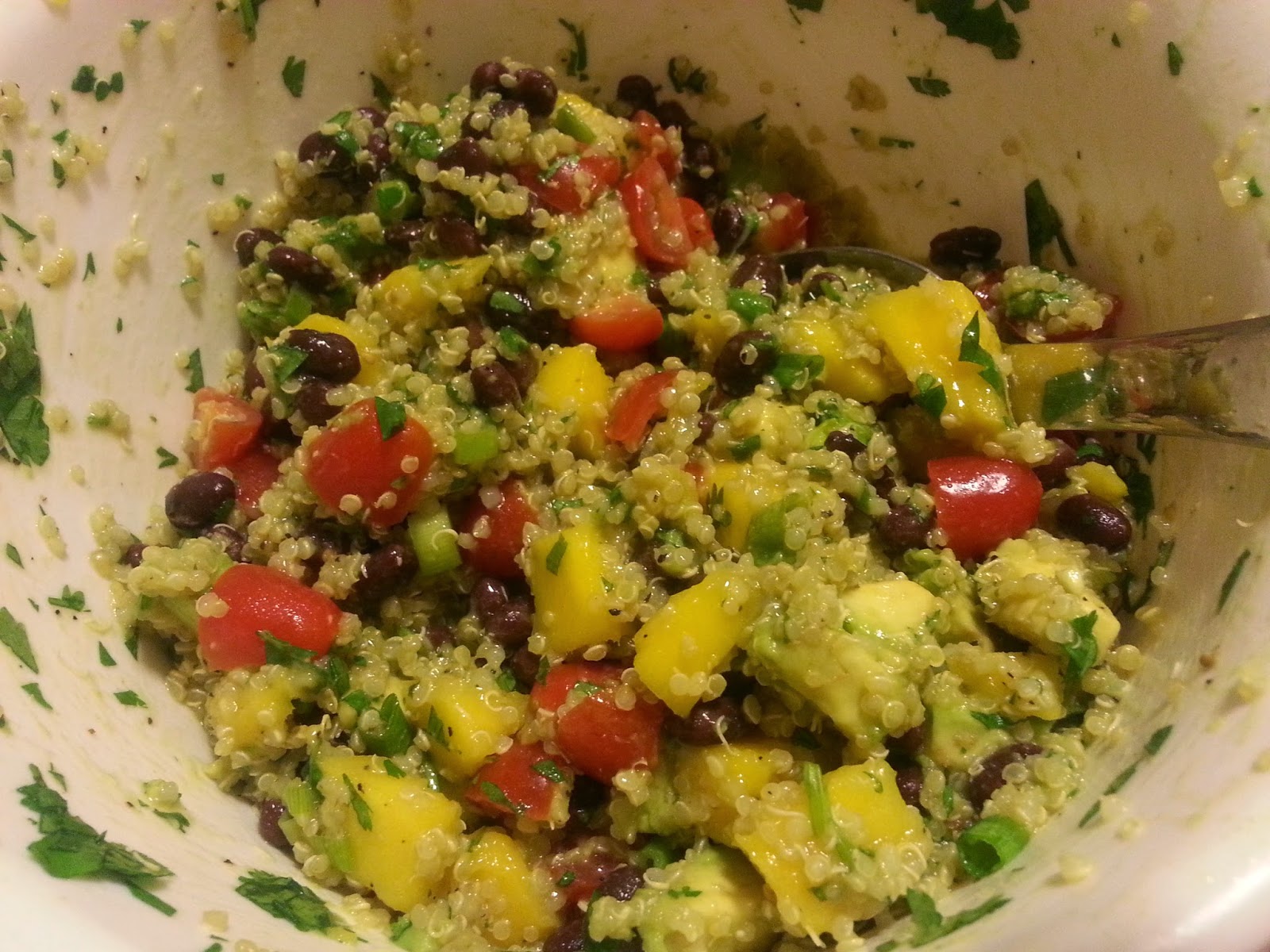 Utah Bountiful Baskets Recipes Mango Quinoa Salad