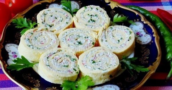 Лучшие кулинарные рецепты Рулет яичный с сыром и