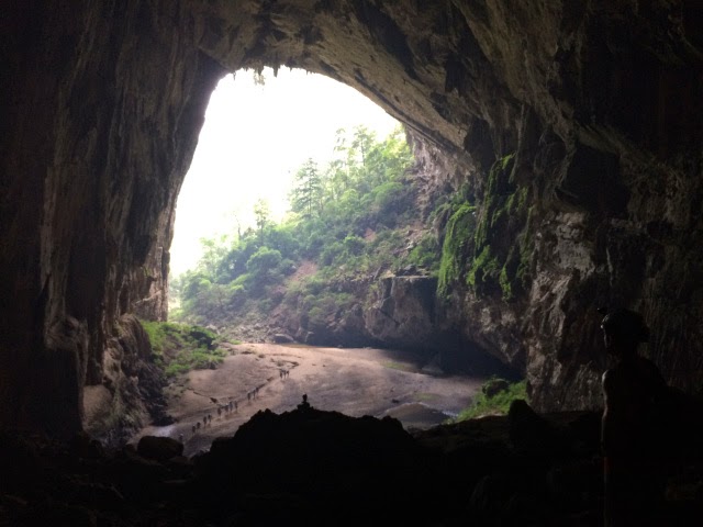 trekking Swallow cave 4