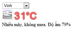 module thoi tiet aspnet