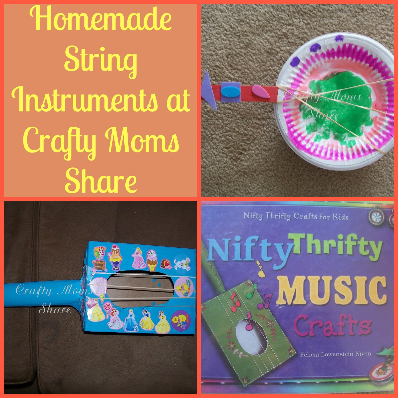 Crafty Moms Share Homemade String Instruments