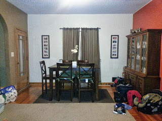 dining room before