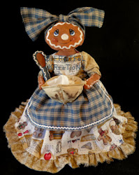 Gingerbread Tissue Cover Doll Pattern (Pdf)