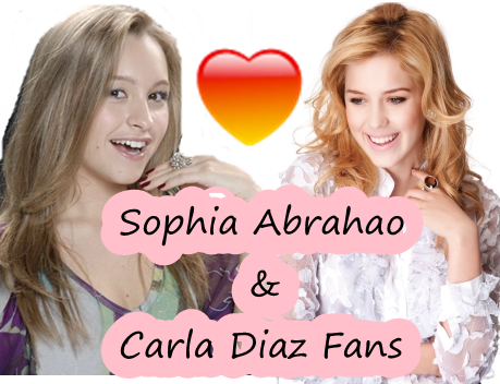 Sophia Abrahao & Carla Diaz fans