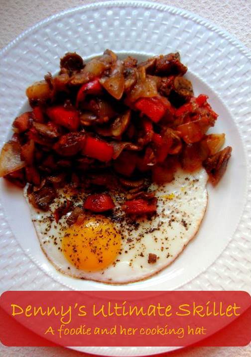 Spices and aroma Anyone for Denny's ultimate skillet?