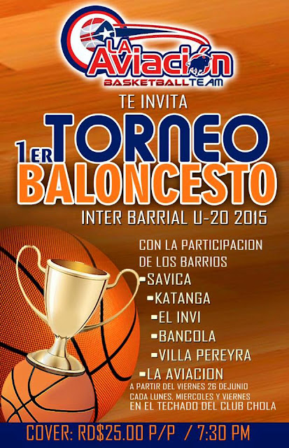 La Aviación BasketBall Team Nos invitan a este evento 