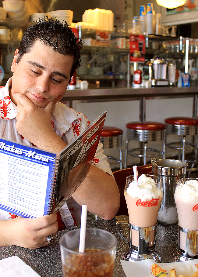 Visit a Johnny Rockets near you for a taste of The Original Hamburger (Chicken Melts and Boca Patties too!) a handspun malt, and classic Americana in a 50's diner setting!