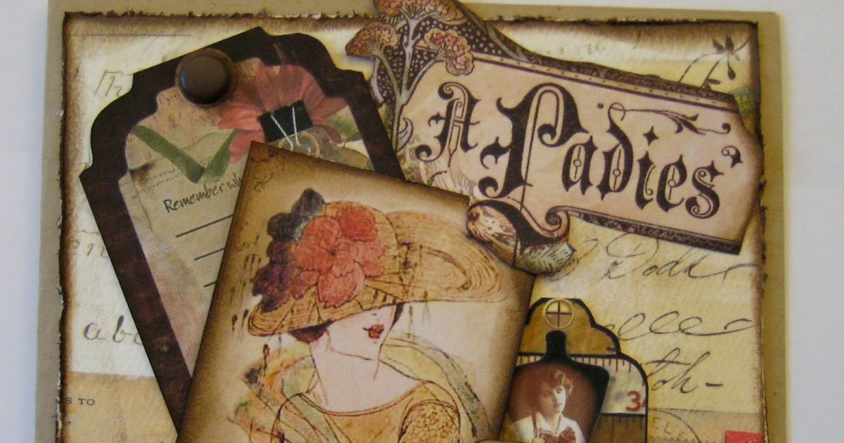 Hanne's Kartenstube Vintage..... zum Geburtstag