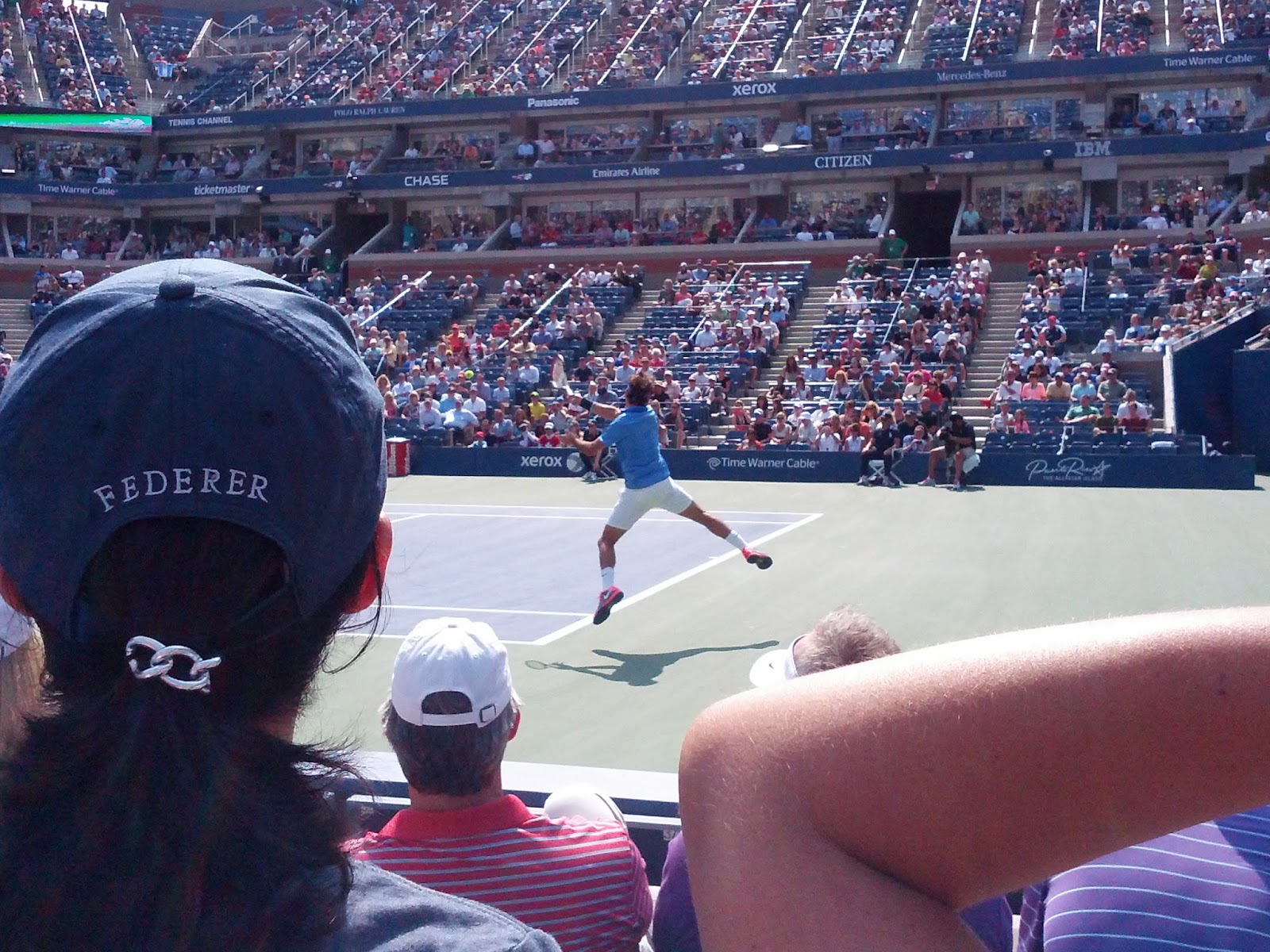 Flattering50 US Tennis Open Spectator Style