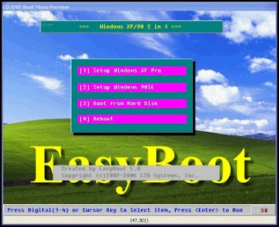 EasyBoot 5.1 - software gratis, serial number, crack, key, terlengkap