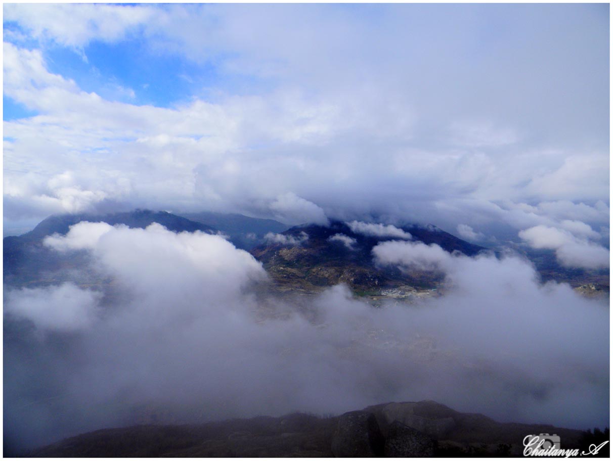 Clouds, Rain, Rainbow Amazing SKANDAGIRI Bangalore Trekking Club®