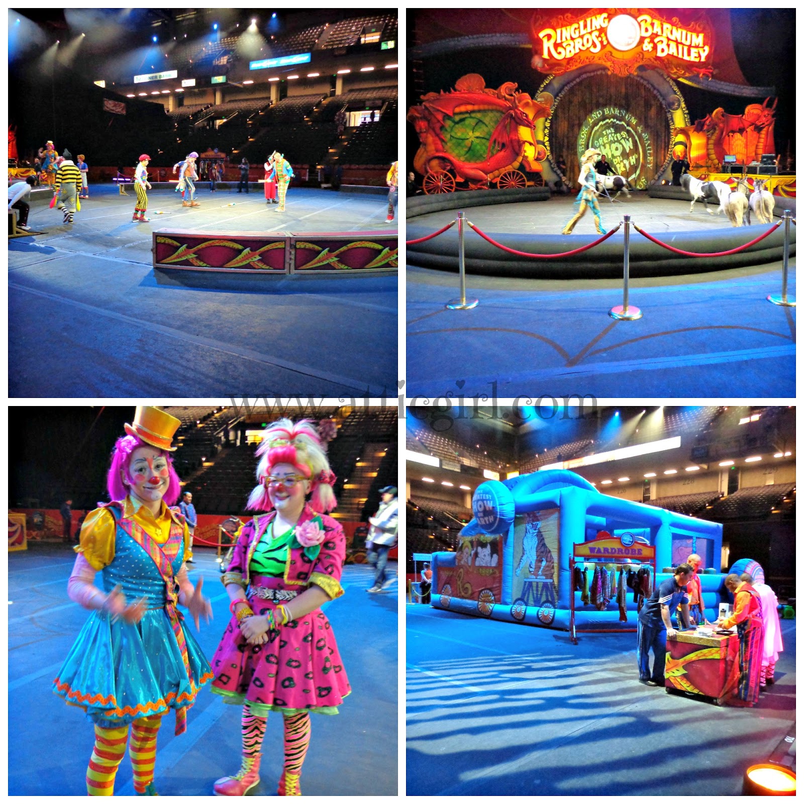 A Night at the Circus in Baltimore ad The Attic Girl