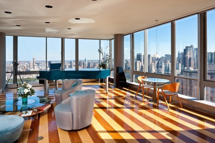 New York City Luxury Manhattan Penthouses: The Gartner Penthouse for