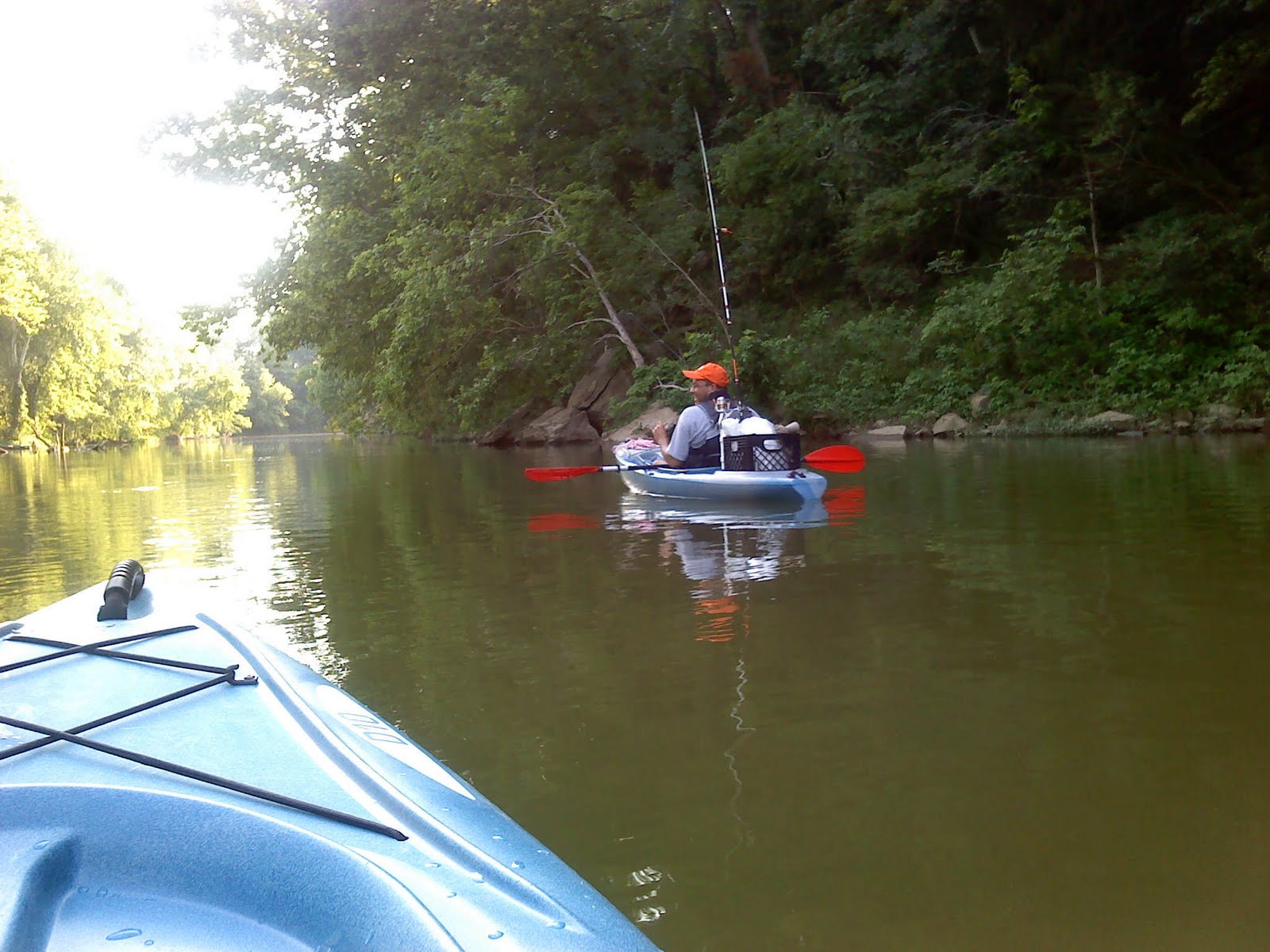 BaitRageous Kayaking the Duck.