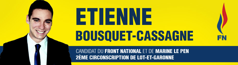 ETIENNE BOUSQUET-CASSAGNE - Elections législatives des 10 et 17 juin 2012