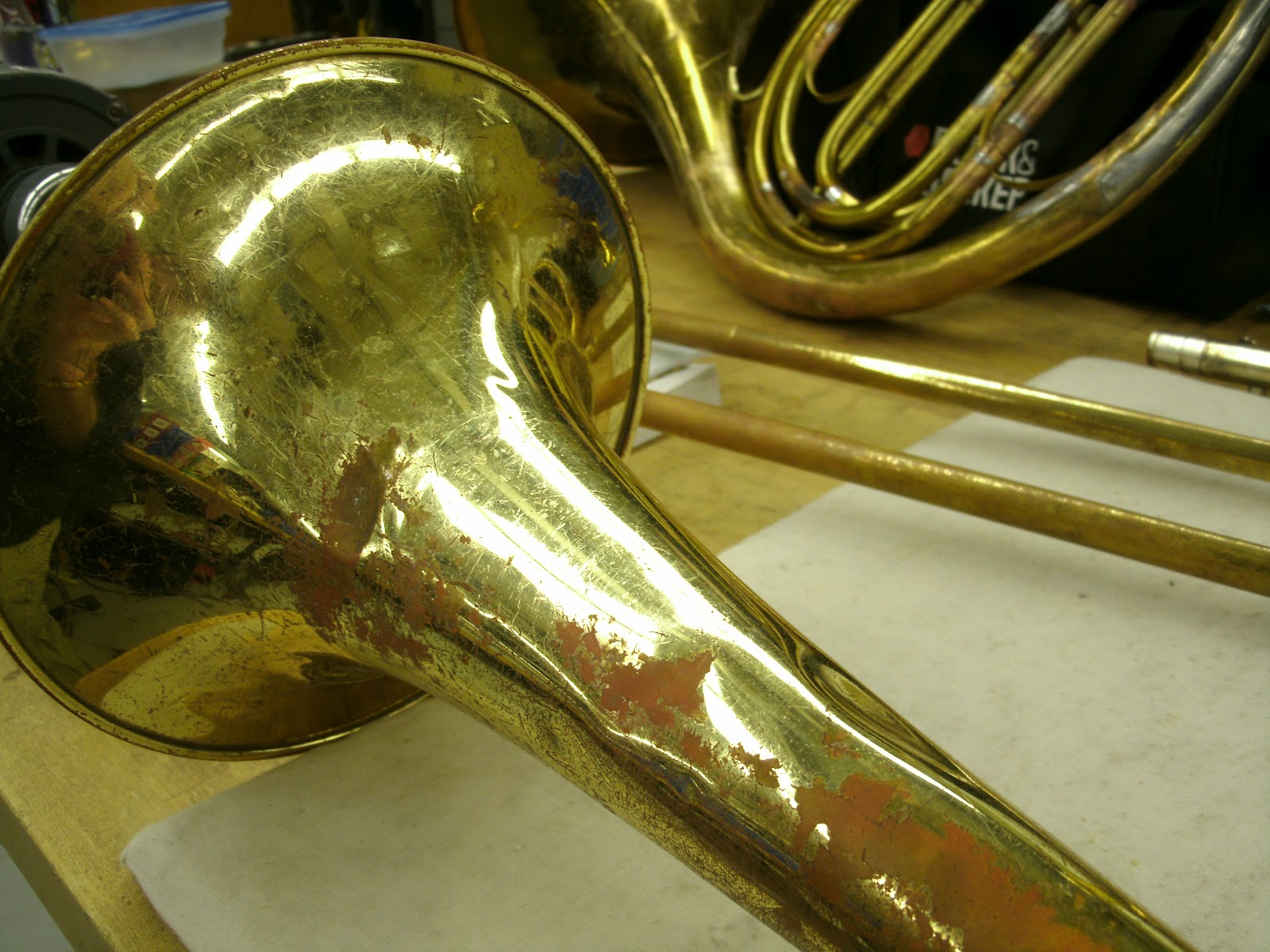 Band Instrument Repair at Minnesota State College Project Trombone