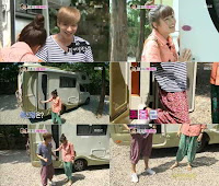 [120901] Leeteuk y Sora visten pantalones de ancianos en We Got Married. 11+gkpop