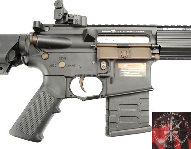 Airsoft Tiger111hk A.P.S. Metal 10 inch Guardian Advance Special Rifle