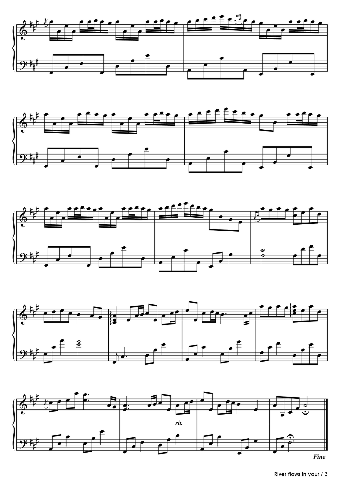 Partituras De Crepusculo Twilight Bella S Lullaby River Flows In You Partituras De Piano Sheet Music For Piano Sheet Music My Music Music