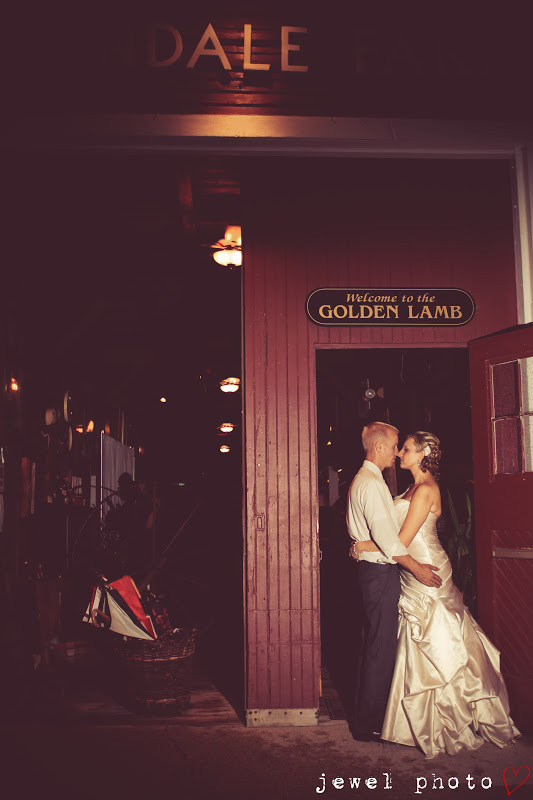 Elizabeth & Jared at the Golden Lamb Buttery!! Jewel Photo