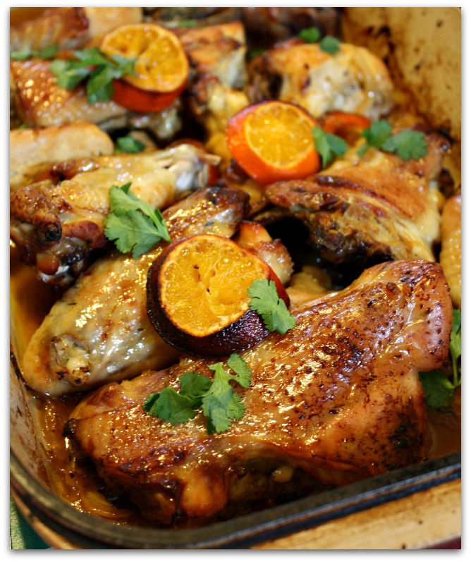 Un dimanche a la campagne Poulet acidulé aux clémentines