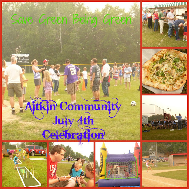 Save Green Being Green Wordless Wednesday Aitkin Community July 4th