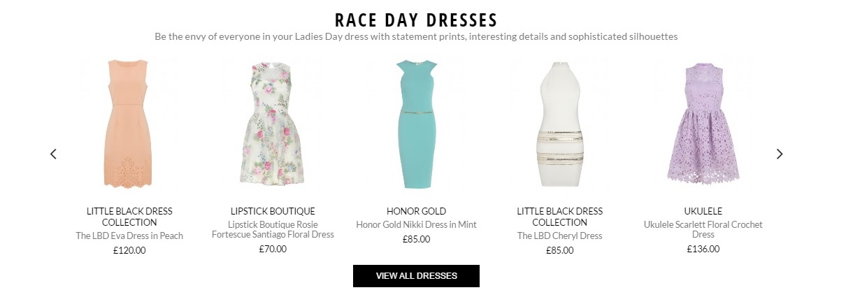 boutique race day dresses